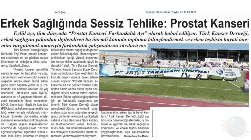 Erkek Sağlığında Sessiz Tehlike: Prostat Kanseri 2025