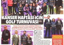 Kanser Haftası Farkındalık için Golf Turnuvası - 2022