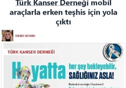 Hayat Sağlıktır " Ücretsiz Kanser Taraması Kayıt Aracı" Projesi - 2021