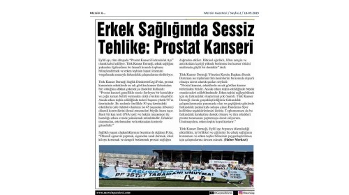 Erkek Sağlığında Sessiz Tehlike: Prostat Kanseri 2025