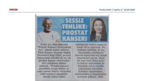 Erkek Sağlığında Sessiz Tehlike: Prostat Kanseri 2025