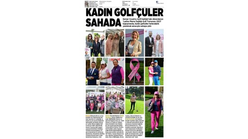 Meme Kanseri Farkındalık için Kadın Golfçüler Sahada - 2021