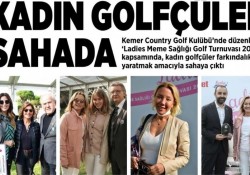 Meme Kanseri Farkındalık için Kadın Golfçüler Sahada - 2021