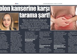50 Yaş üstü kişilere kritik uyarı: Kolon Kanserine Karşı Tarama Şart