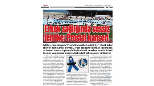 Erkek Sağlığında Sessiz Tehlike: Prostat Kanseri 2025